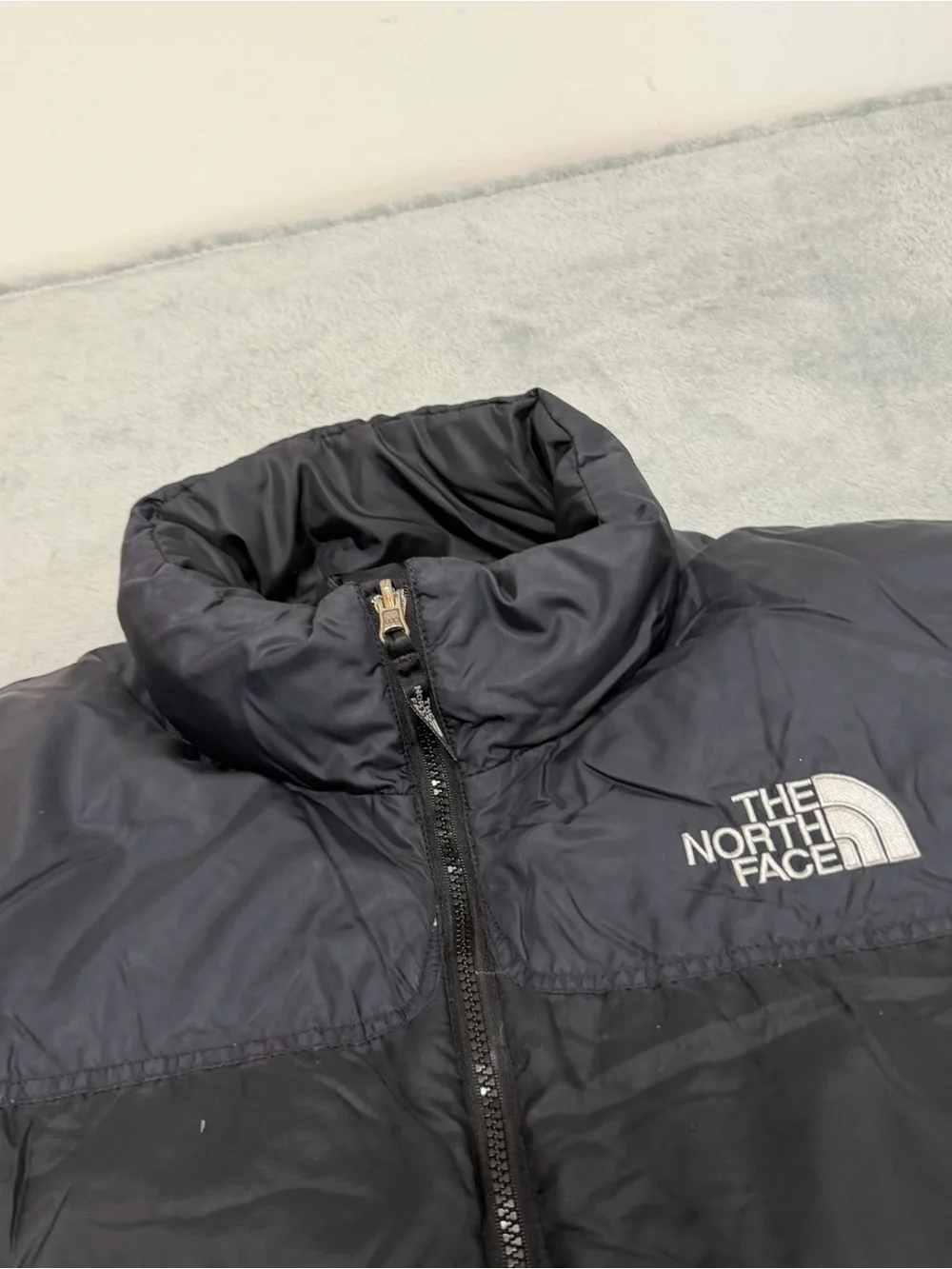 Vtg The North Face 700 Goose Down Nuptse Puffer Jacket Coat Mens XL *FLAWS*
